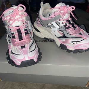 Balenciaga Track.2 pink and white